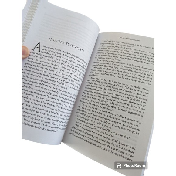 The Andersen Ancestry  The Grimm Legacy Addie J King PB Signed 2014 Musa Publish - Picture 5 of 5